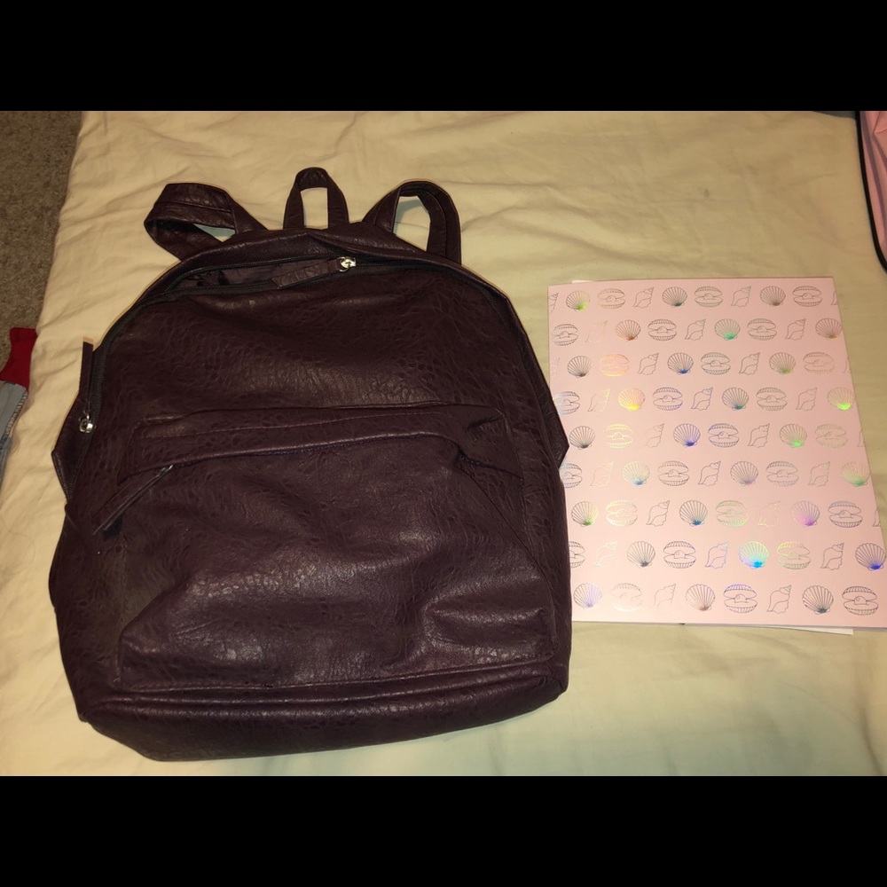 Maroon Backpack - image 1